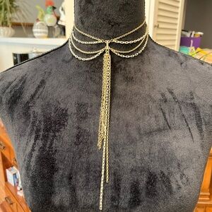 American Eagle 4 strand choker necklace